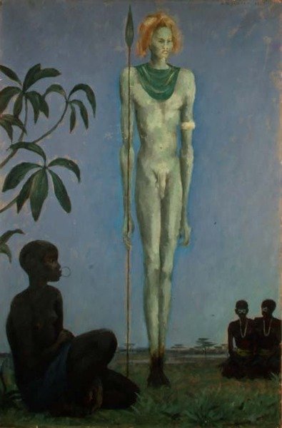 Un éleveur Dinka - Guy Richard Charles Wyndham