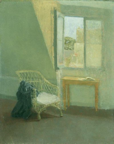 Un coin de la chambre de l