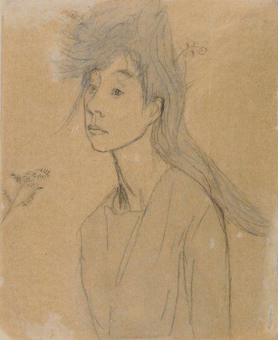 Ophélie : Portrait Imagine, vers 1910 - Gwen John