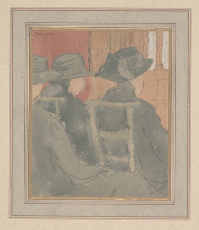 Femme et orpheline à l