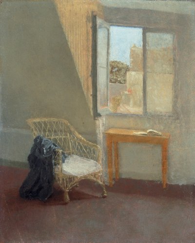 Un coin de la chambre de l