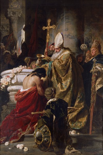 Le baptême de Vajk - Gyula Benczúr