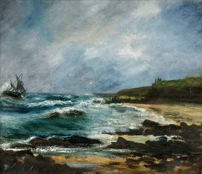 Naufrage du ketch russe Julerneck au large des falaises de Marsden - H.C.B. Scott