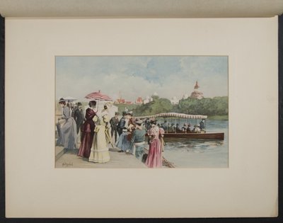 Embarcadère de gondoles, North Lagoon - H.D. Nichols