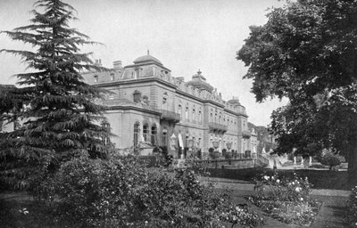Wrest Park depuis le sud-ouest, Silsoe, Bedfordshire, 1924-1926 - HN King