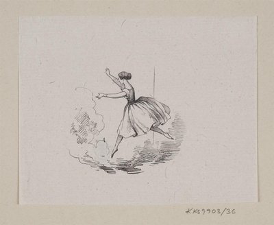 Illustration pour "Le soldat de plomb" dans H.C. Andersen, "Contes et Histoires", Tome 1 - H.P. Hansen