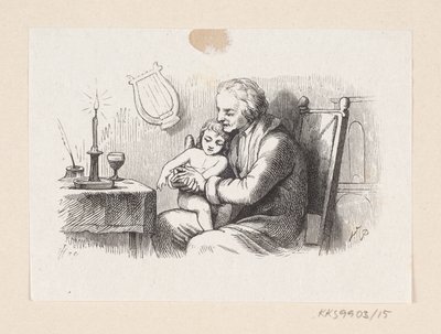 Illustration pour "Le garçon désobéissant" dans H.C. Andersen, "Contes et histoires", Tome 1 - H.P. Hansen