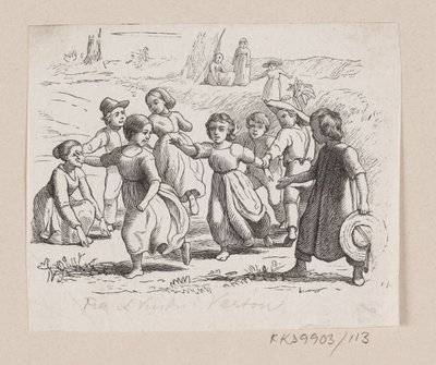 Illustration de "Fra et Vindue i Vartou" dans H.C. Andersen, "Contes et Histoires", Tome 2 - H.P. Hansen
