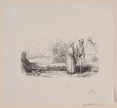 Illustration pour "Le Lin" dans H.C. Andersen, "Contes et Histoires", Tome 2 - H.P. Hansen