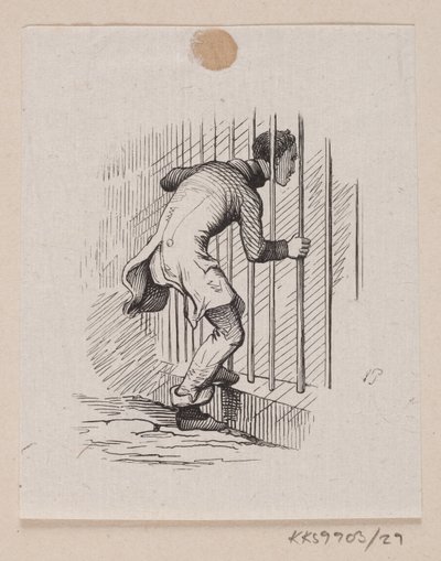 Illustration pour "Les Galoshes du bonheur" dans H.C. Andersen, "Contes et Histoires", Tome 1 - H.P. Hansen