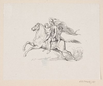 Illustration pour "Ole Lukøje" dans H.C. Andersen, "Contes et histoires", Tome 1 - H.P. Hansen