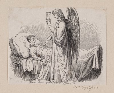 Illustration pour "Paa den yderste Dag" dans H.C. Andersen, "Contes et Histoires", Tome 2 - H.P. Hansen
