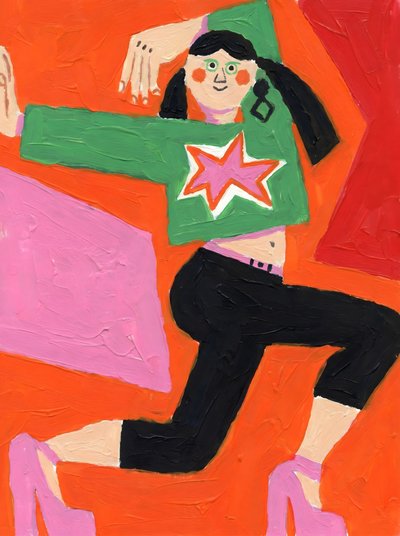 Danseuse étoile espiègle - HUGO