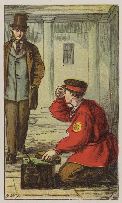 Cireur de chaussures - H.W. (after) Petherick