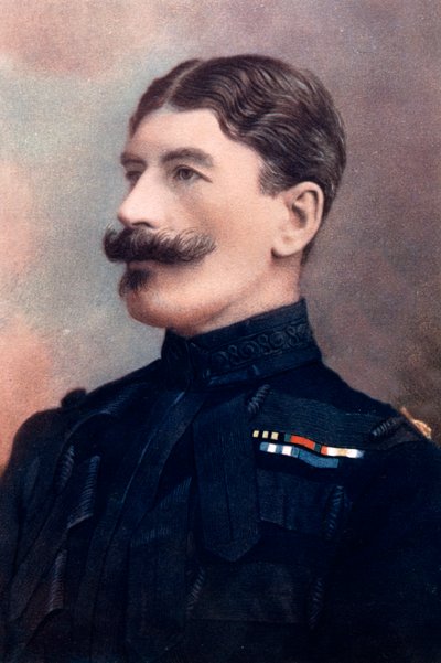 Major-Général John Brabazon, commandant les Yeomanry impériaux, Afrique du Sud, 1902 - HW Barnett
