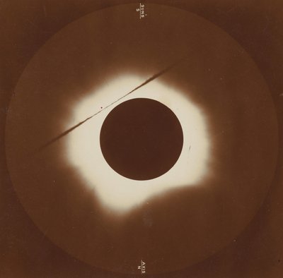 Éclipse solaire depuis l