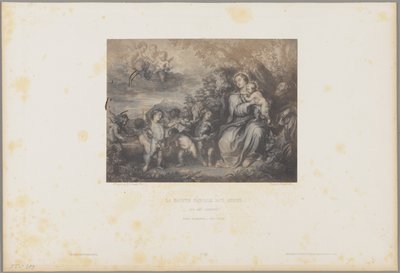 La Sainte Famille aux Anges - H. Bayard and F. A. Renard