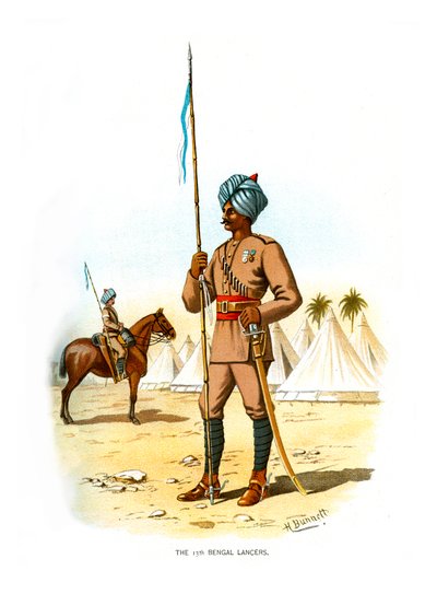 Les 13e lanciers du Bengale - H. Bunnett