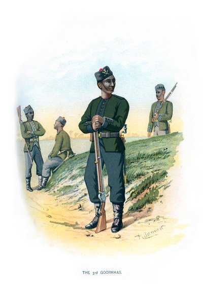 Les 3e Goorkhas - H. Bunnett