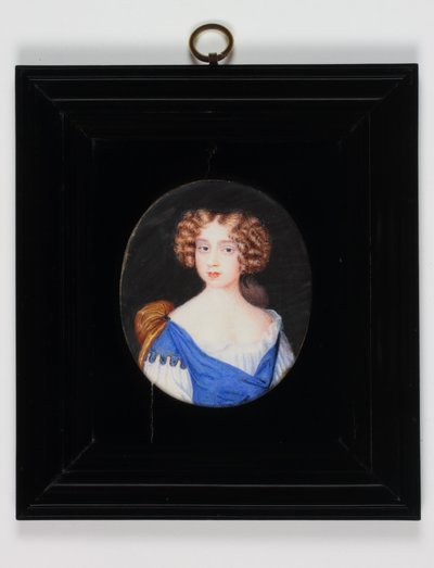Lady Catherine Cavendish (aquarelle sur vélin) - H. Byrne