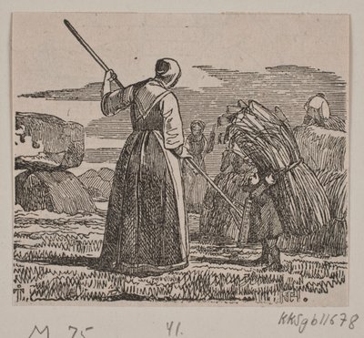 Illustration pour "La sage-femme et le troll" - H. C. Henneberg