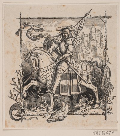 Saint Georges et le dragon - H. C. Henneberg