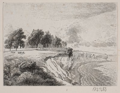 Falaise de Stevns avec l