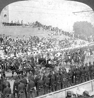 Procession des maharajas, Delhi, Inde, 1912 - H. D. Girdwood