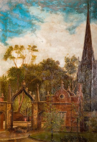 Porte Tudor, Aston Hall, 1895 - H E Pountney