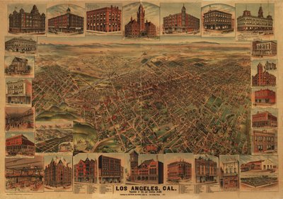 Los Angeles, Cal., population de la ville et des environs 65,000 - H.; Elliott Pu Co.; Southern California Land Co. Elliott