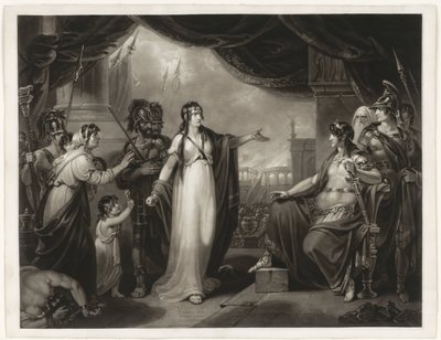 Timoclée devant Alexandre (Timoclea brought before Alexander) - H. Gillbank