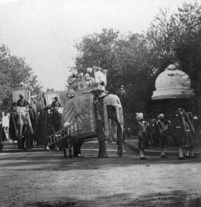 Une princesse punjabi dans une procession d