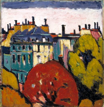 Paysage, Paris - H Lyman Sayen
