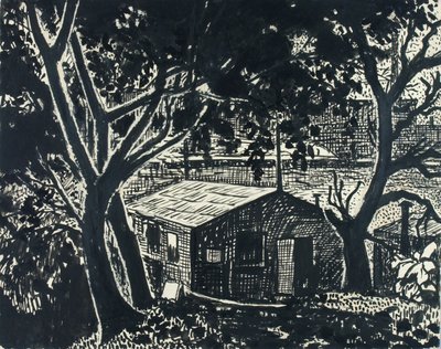 Sans titre (Maison dans les bois) - H. Lyman Sayen