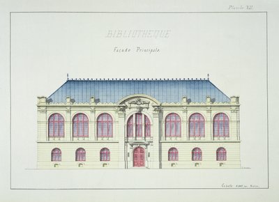 Façade principale d