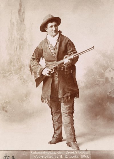 Portrait de Calamity Jane - H. R. Locke