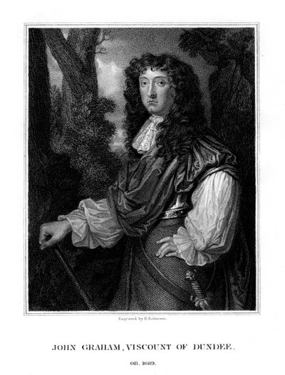John Graham de Claverhouse, 1er vicomte Dundee, commandant jacobite écossais - H. Robinson