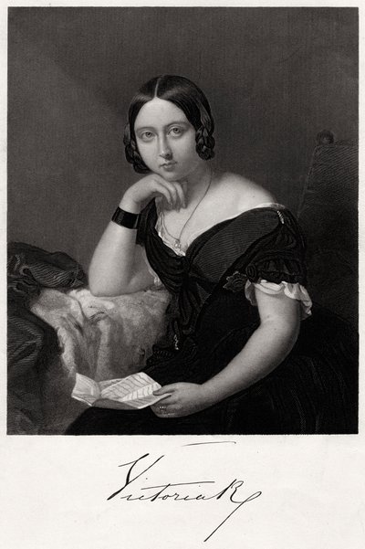 Reine Victoria, 19ème siècle - H. Robinson