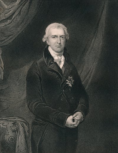 Robert Banks Jenkinson, comte de Liverpool, vers 1820, milieu XIXe siècle - H. Robinson