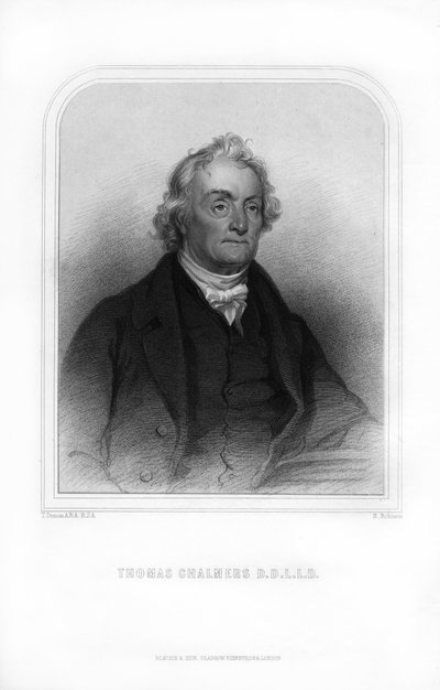 Thomas Chalmers, théologien écossais, 1870 - H. Robinson