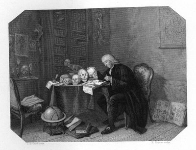 Petrus Camper, anatomiste, anthropologue et naturaliste néerlandais, vers 1870 - H. Sluyter