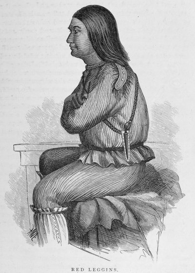 Red Leggins, chef à Fort Yukon, de 