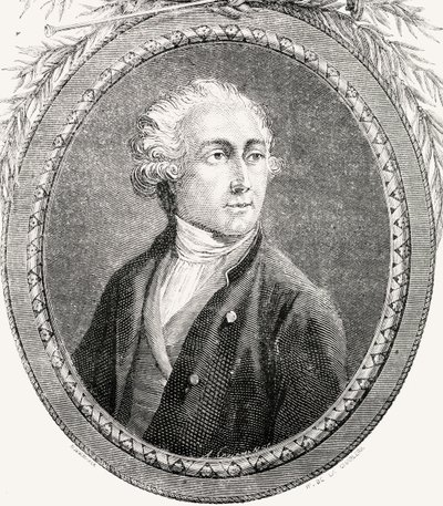 Antoine Laurent Lavoisier, gravé par Pannemaker-Ligny, de 