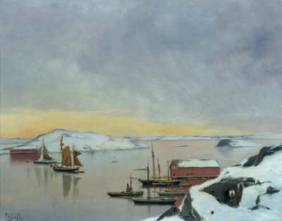 Bateaux dans le port - Haakon Kaulum