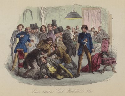 Illustration pour Lewis Arundel ou Le Chemin de fer de la vie par Frank E Smedley - after Hablot Knight Browne