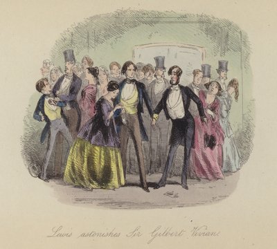 Illustration pour Lewis Arundel ou Le Chemin de fer de la vie par Frank E Smedley - after Hablot Knight Browne