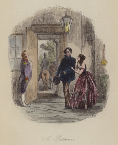 Illustration pour Lewis Arundel ou Le Chemin de fer de la vie par Frank E Smedley - after Hablot Knight Browne