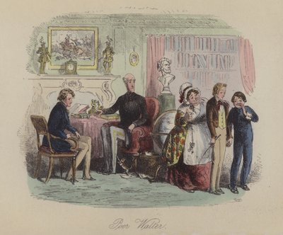 Illustration pour Lewis Arundel ou Le Chemin de fer de la vie par Frank E Smedley - after Hablot Knight Browne