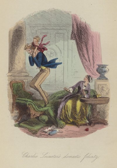 Illustration pour Lewis Arundel ou Le Chemin de fer de la vie par Frank E Smedley - after Hablot Knight Browne