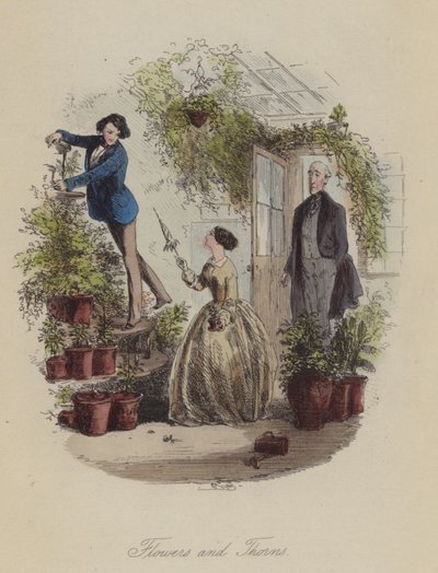 Illustration pour Lewis Arundel ou Le Chemin de fer de la vie par Frank E Smedley - after Hablot Knight Browne